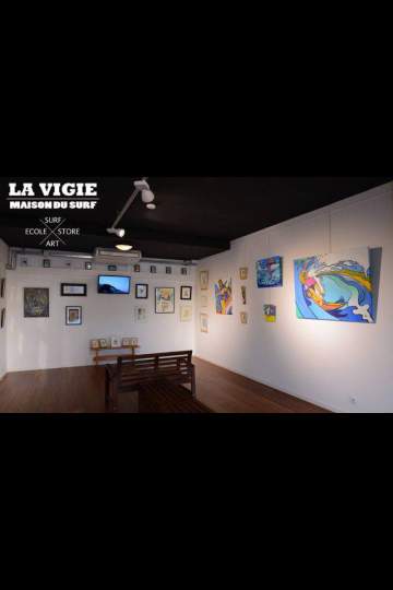 Expos et Photos : notre surf art galerie à Biscarrosse 